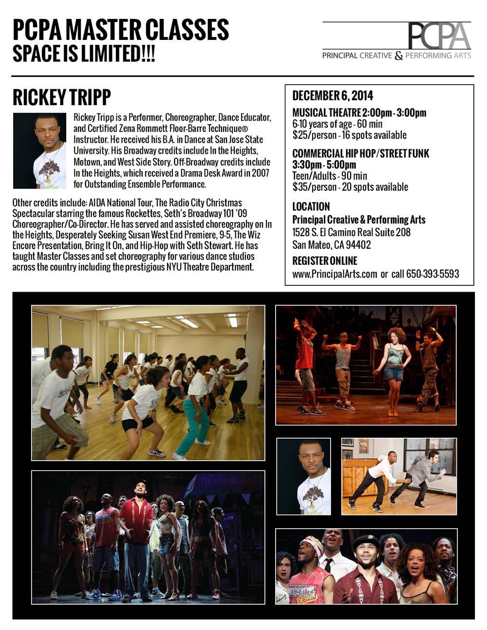Rickey Tripp - Dancer, Choreographer, Instructor